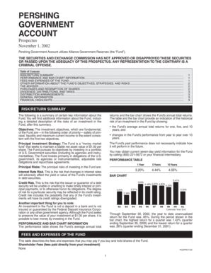 pershing government account money market.